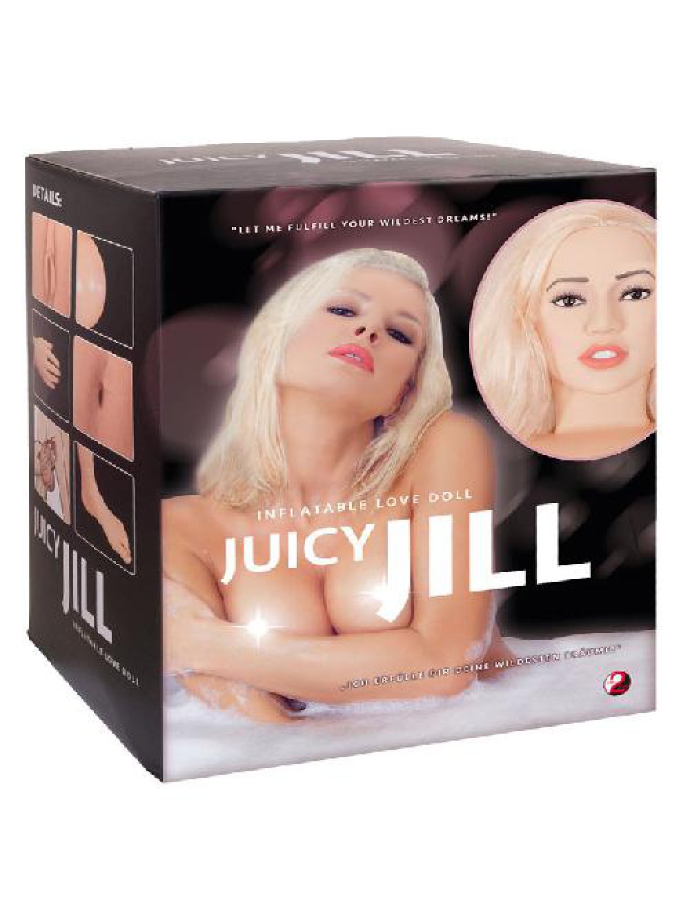 Juicy Jill Blonde Inflatable Doll