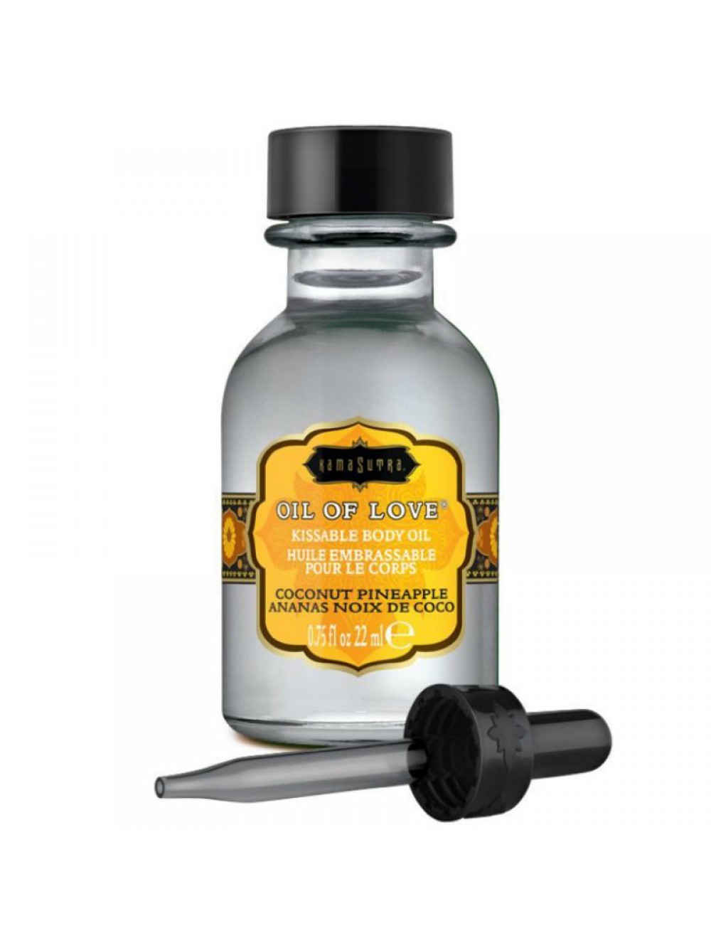 KAMASUTRA KISSABLE OIL OF LOVE FOREPLAYS COCONUT AND PINEAPPLE 22 ML