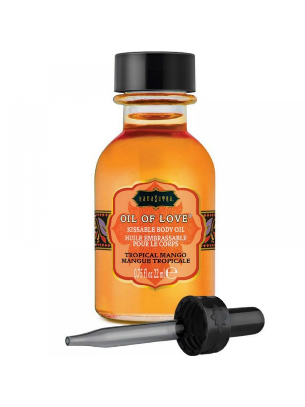 KAMASUTRA KISSABLE OIL OF LOVE FOREPLAYS TROPICAL MANGO 22 ML