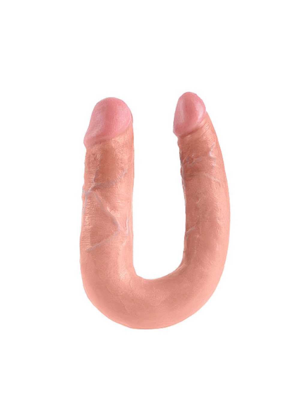 King Cock Medium Double Trouble Flesh