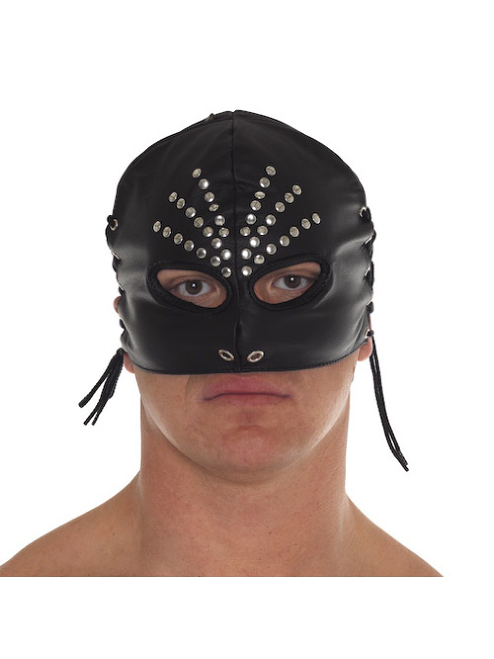 Leather Female Head Mask