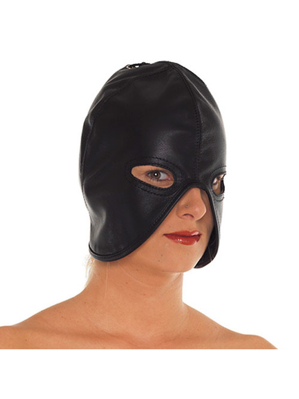 Leather Head Mask