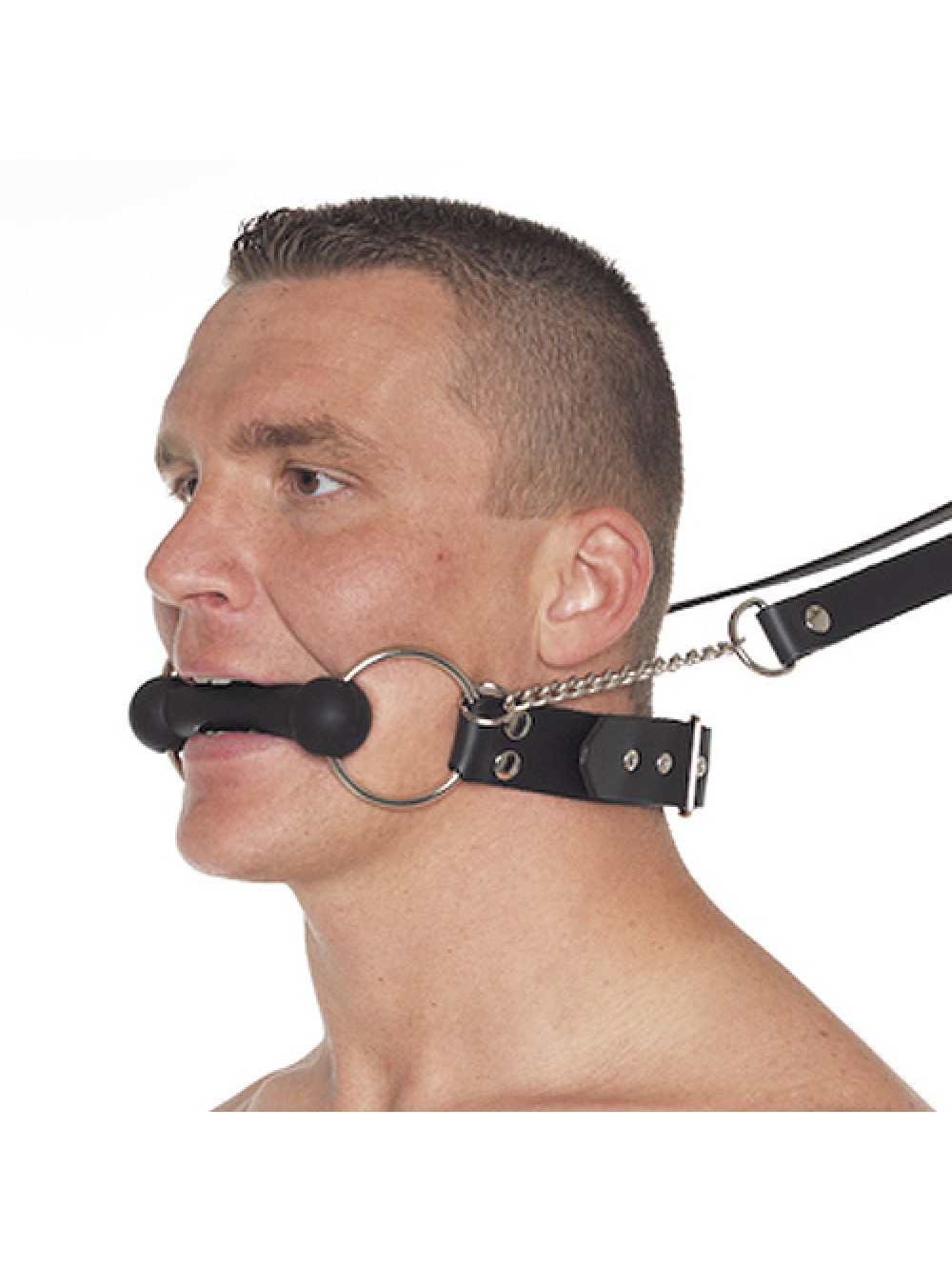 Leather Horse Bit Gag And Reins