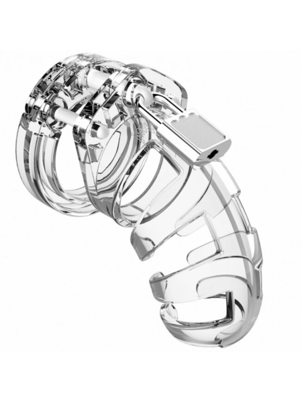 NO.2 CHASTITY PENIS CAGE  TRANSPARENT