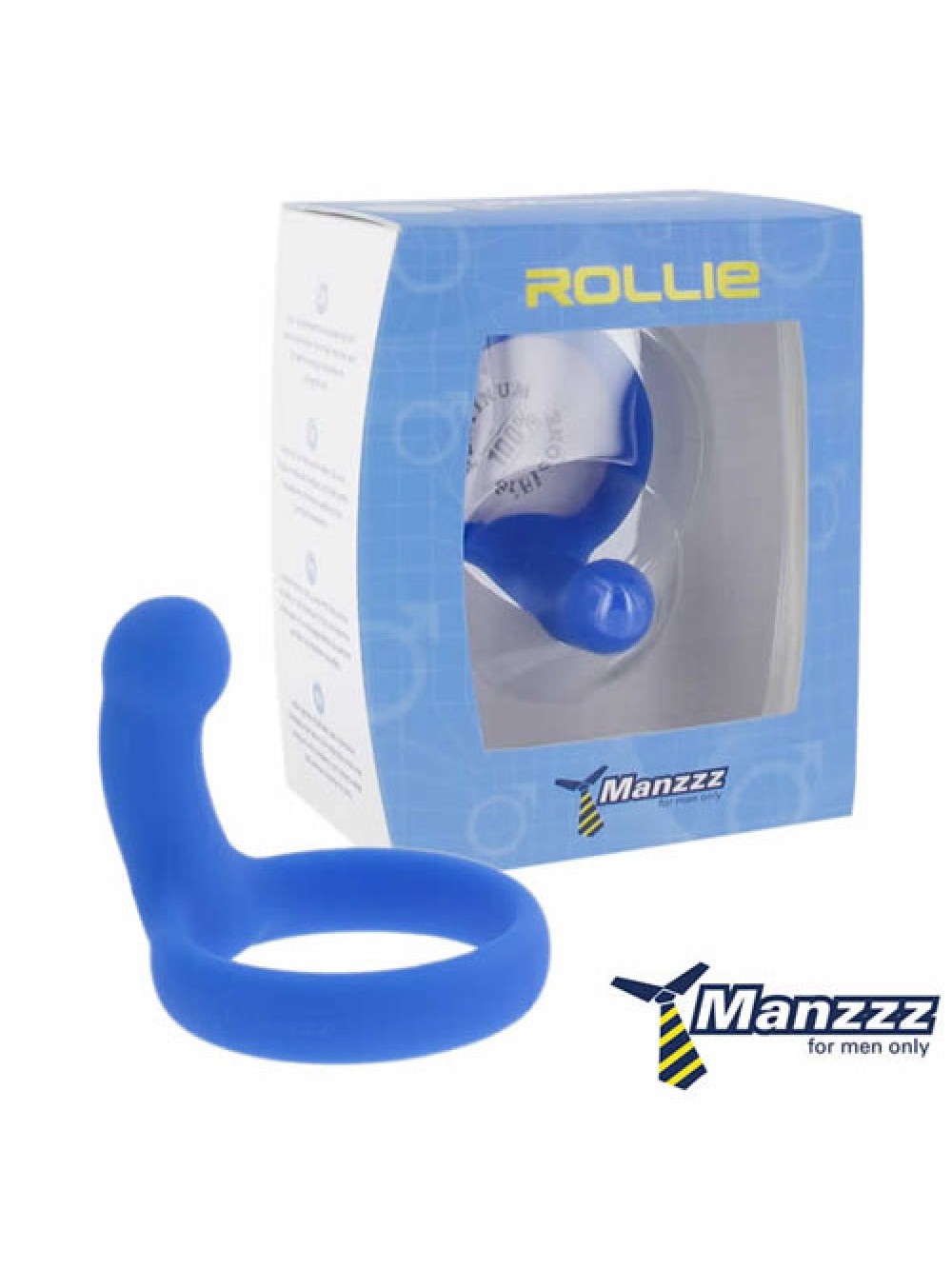 ManzzzToys - Rollie Blue Testical Ring