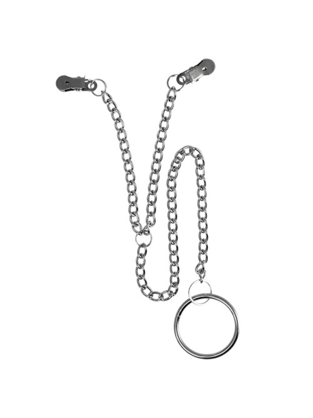 Nipple Clamps With Scrotum Ring