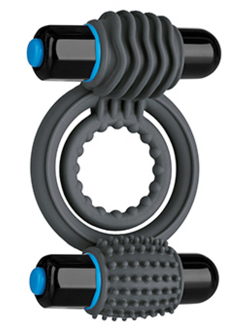 OPTIMALE VIBR DOUBLE C-RING SLATE
