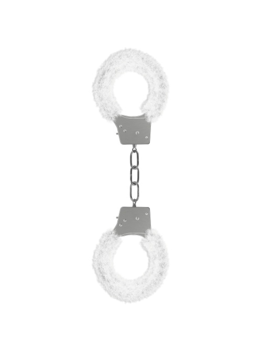 BEGINNER'S FURRY HANDCUFFS WHITE