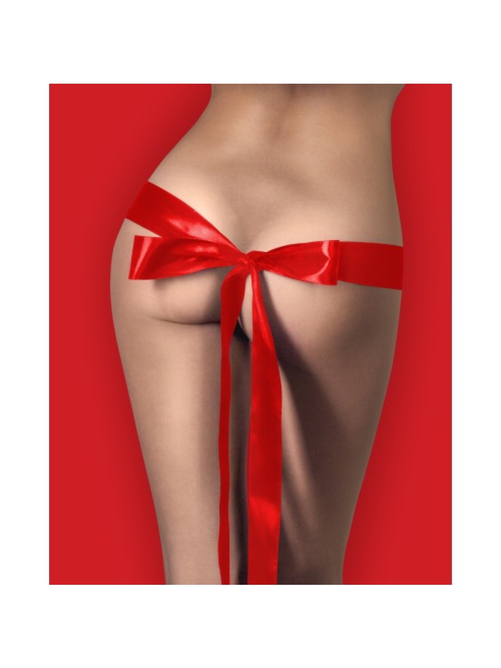 BONDAGE SILKY RIBBON RED