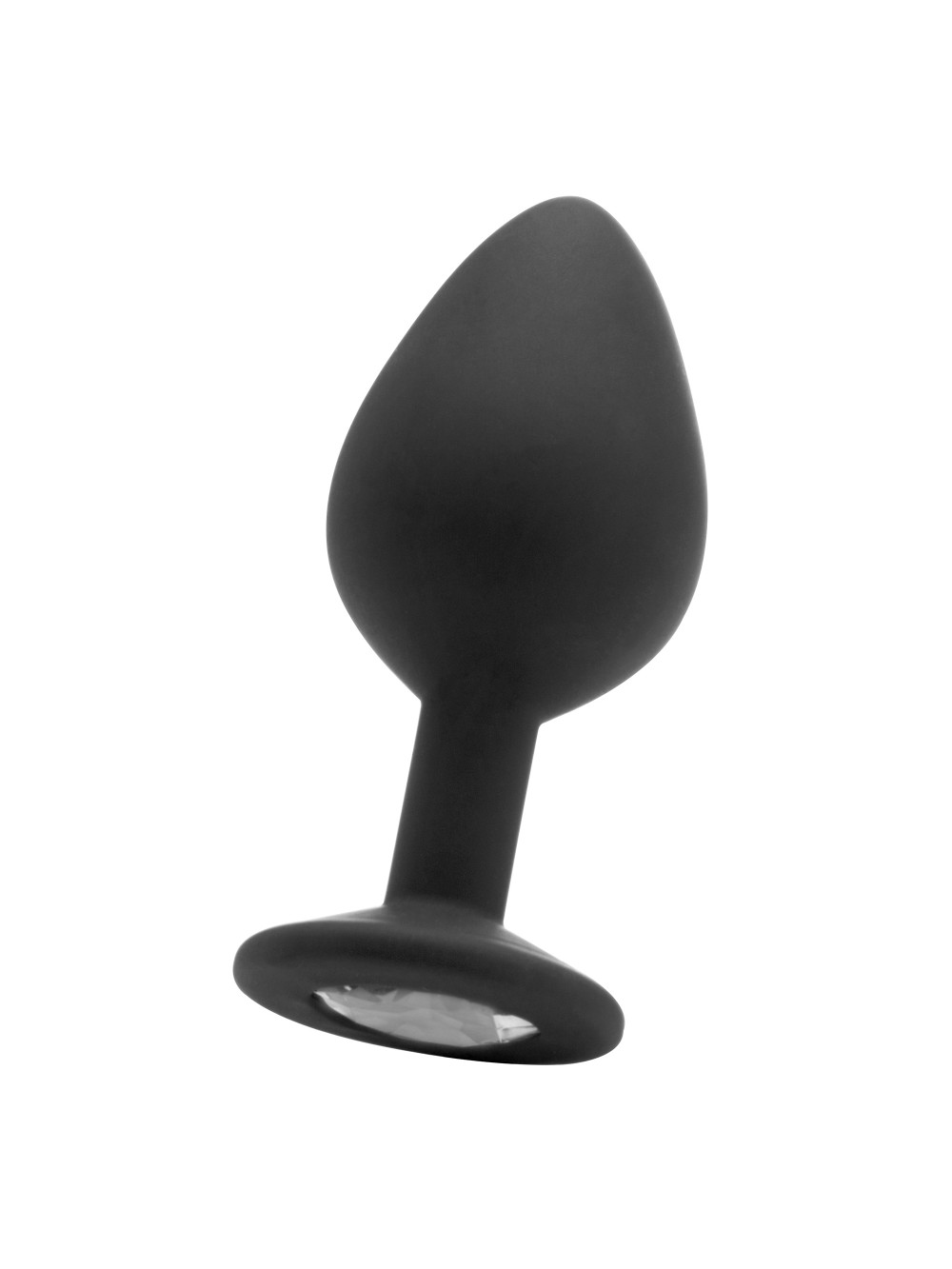 LARGE DIAMOND BUTT PLUG BLACK