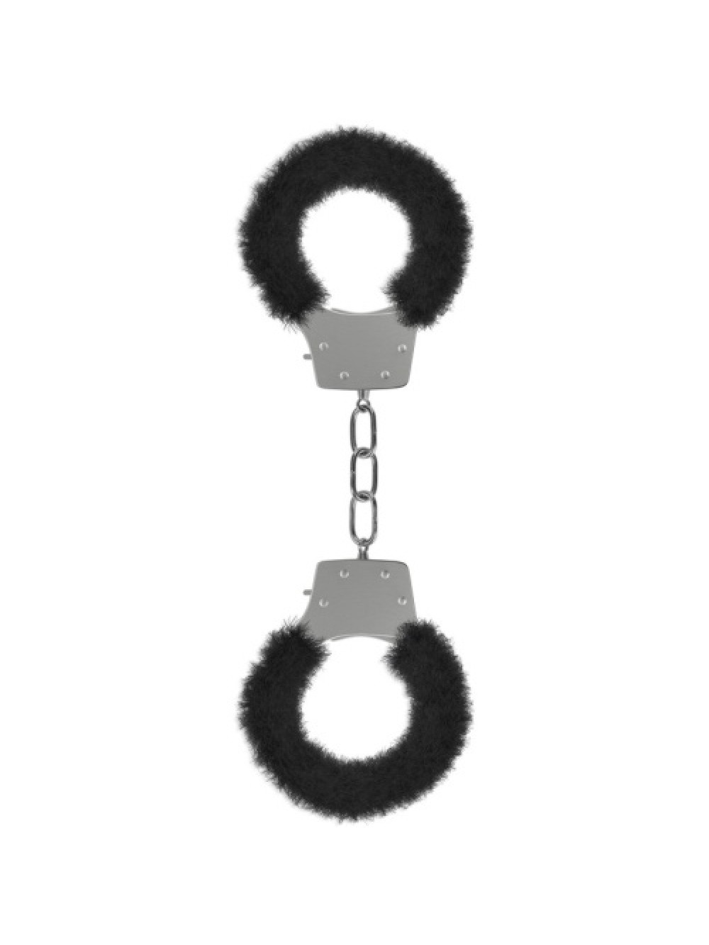 PLEASURE FURRY HANDCUFFS BLACK