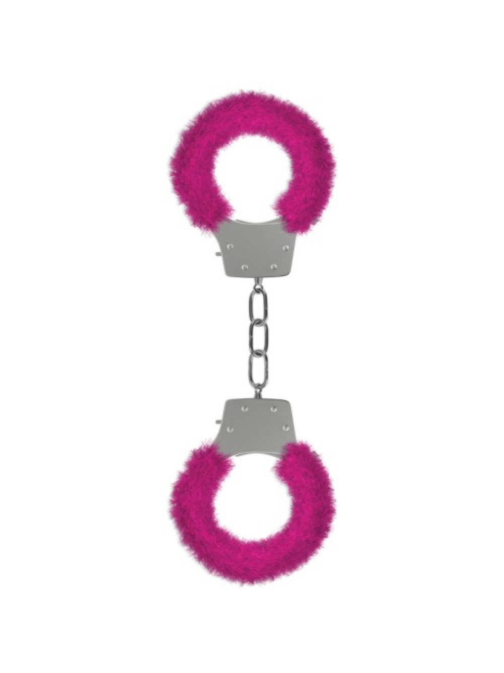 PLEASURE FURRY HANDCUFFS PINK