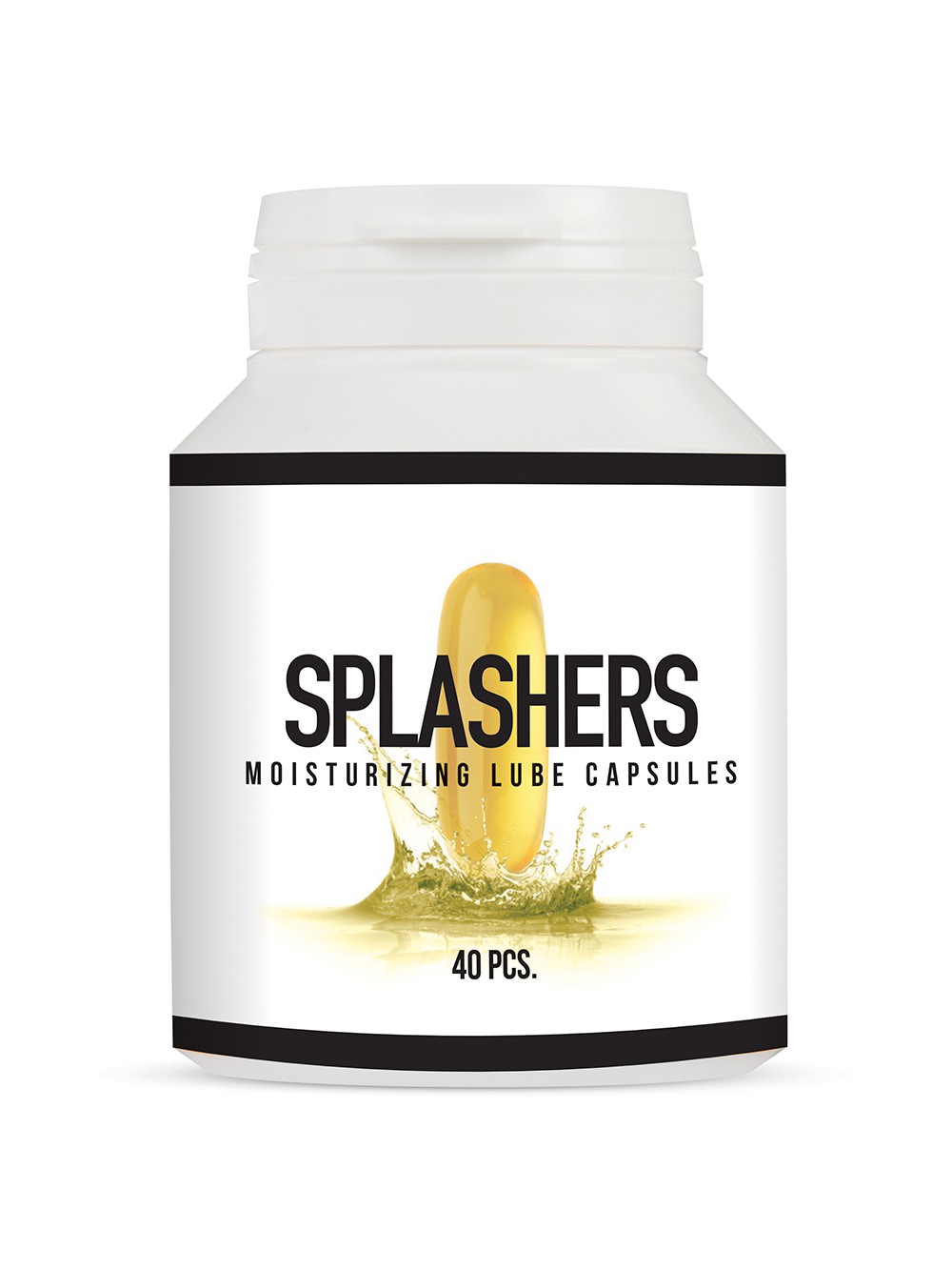 SPLASHERS MOISTURIZING LUBE CAPSULES 40 PIECES