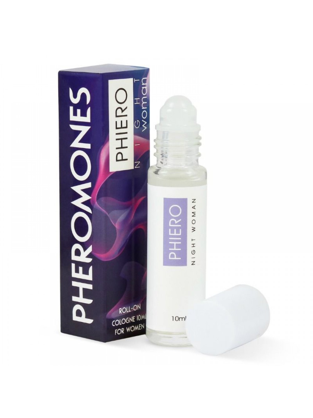 PHIERO NIGHT WOMAN. PERFUME WITH PHEROMONES IN ROLL-ON FORMAT FOR WOMEN