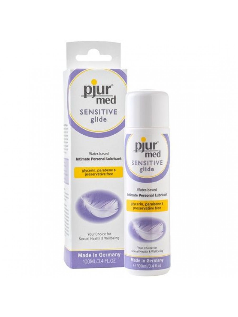 PJUR MED SENSITIVE GLIDE WATER BASED INTIMATE PERSONAL LUBRICANT