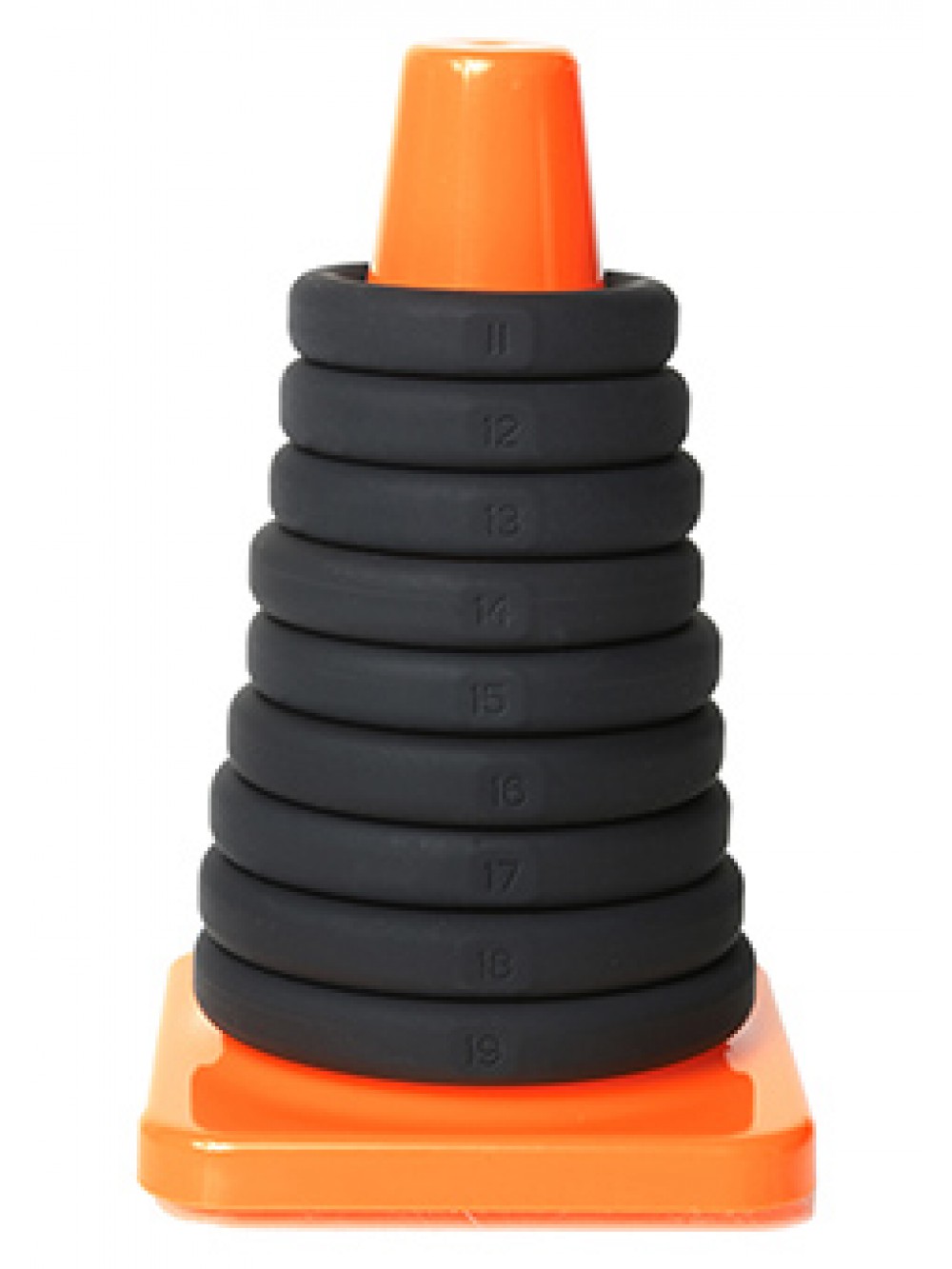 PLAY ZONE KIT 9 XACT RINGS W CONE