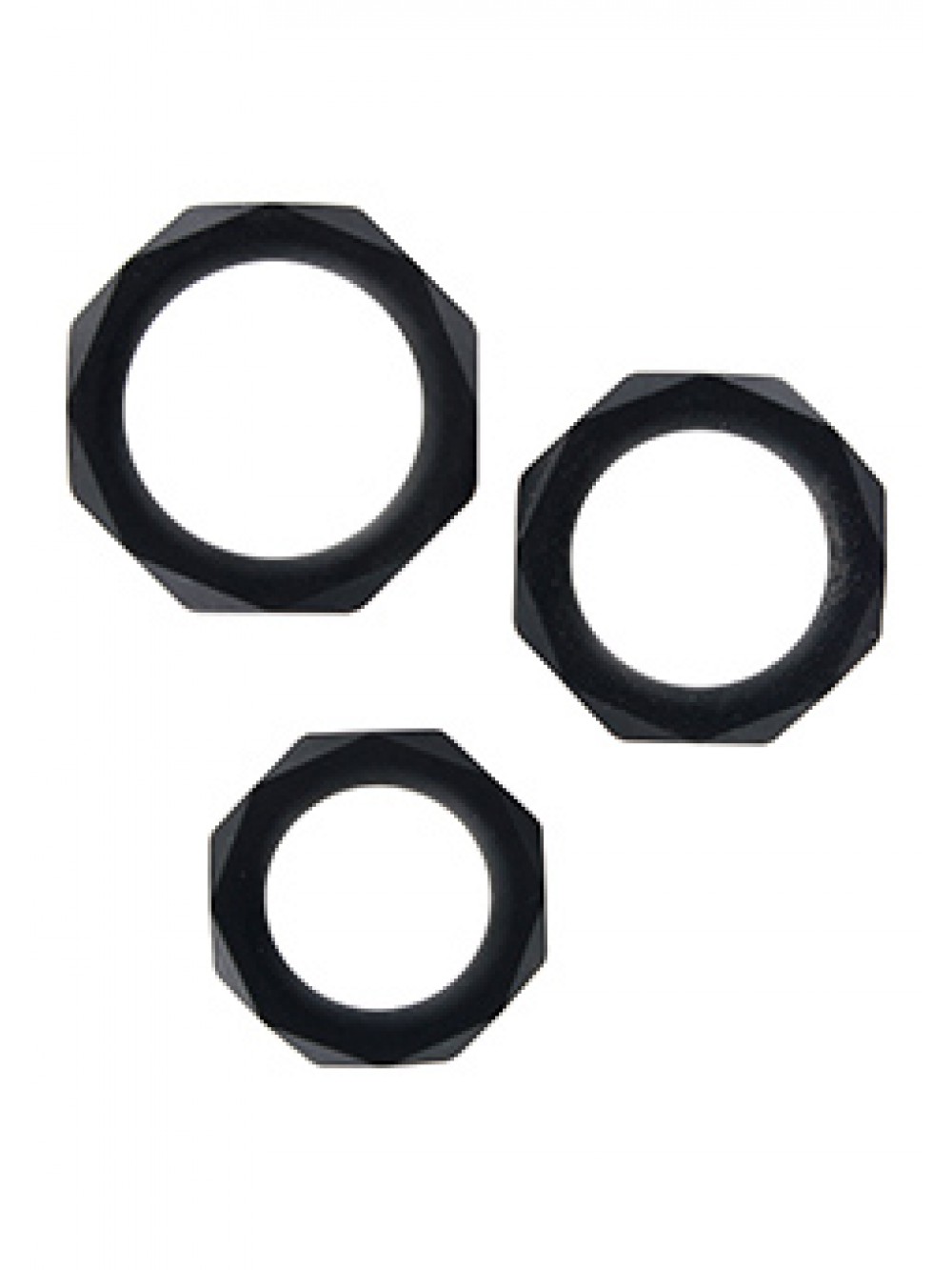 POWER HALO C-RING SET BLACK