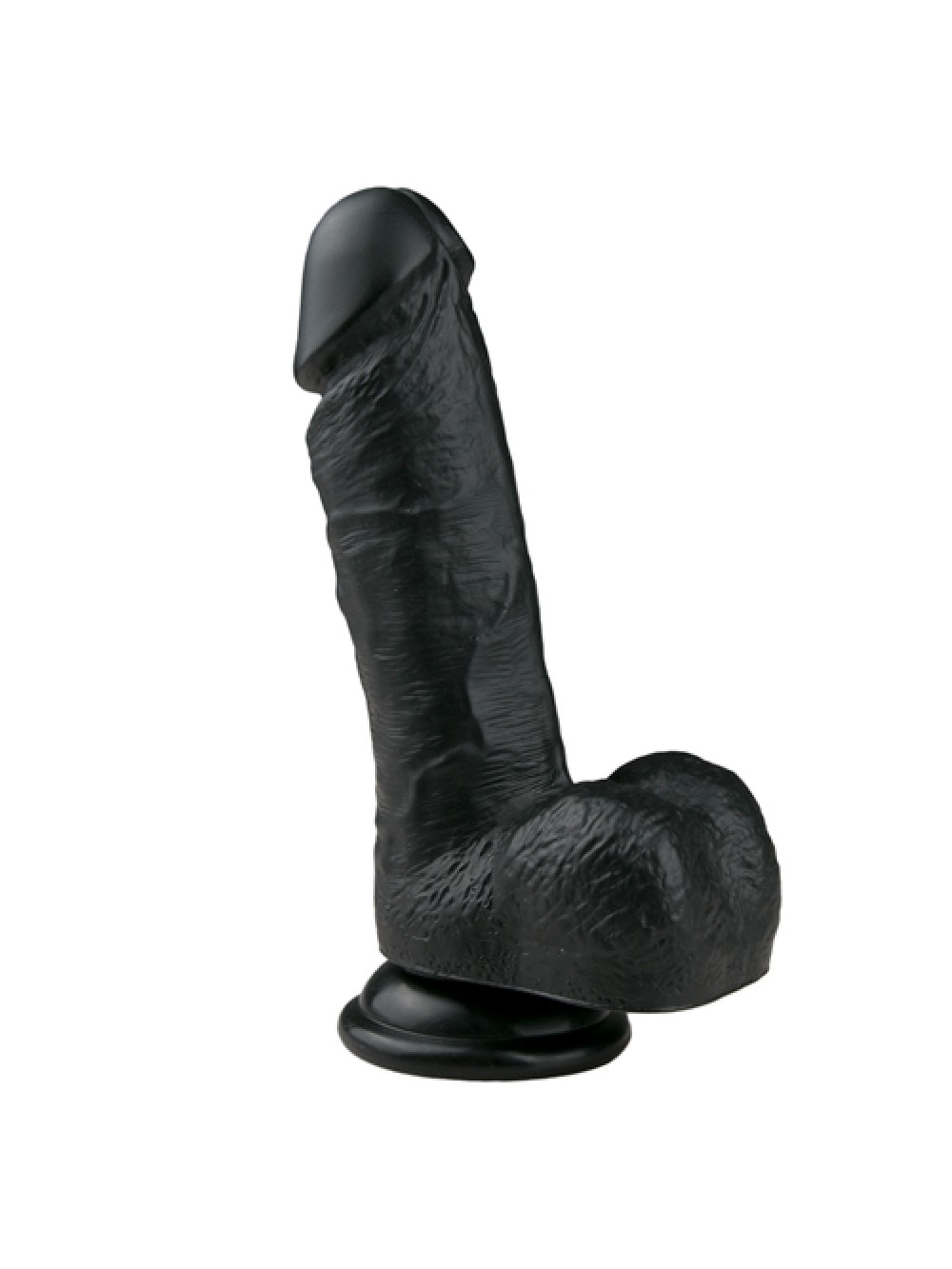 Realistic Dildo Black - 17,5 cm