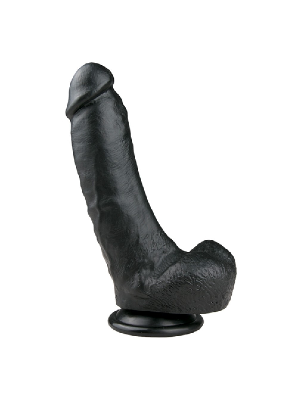 Realistic Dildo Black - 20 cm