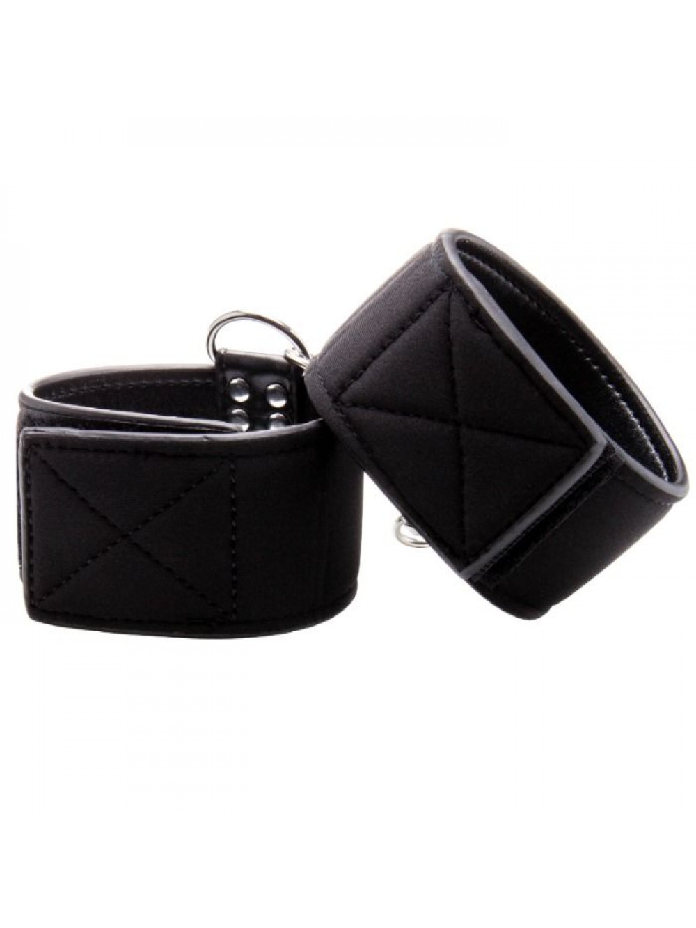 REVERSIBLE ANKLE CUFFS - BLACK