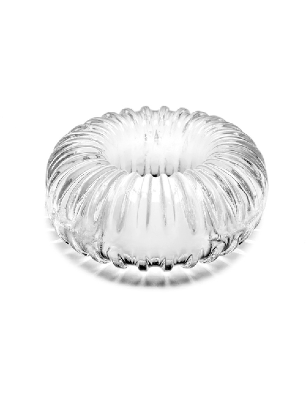 Ribbed Ring - Clear