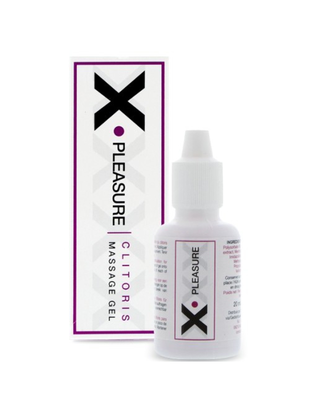 X-PLEASURE CLITORIS MASSAGE GEL FOR WOMAN 20ML