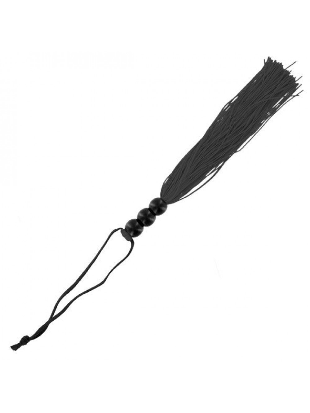 S&M MISCHIEF WHIP SMALL BLACK 10 INCH