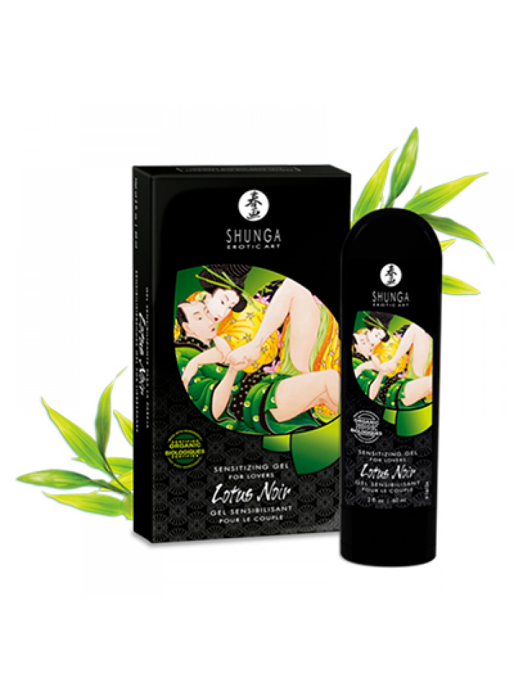 SHUNGA SENSITIZING GEL FOR LOVERS LOTUS NOIR 60ML
