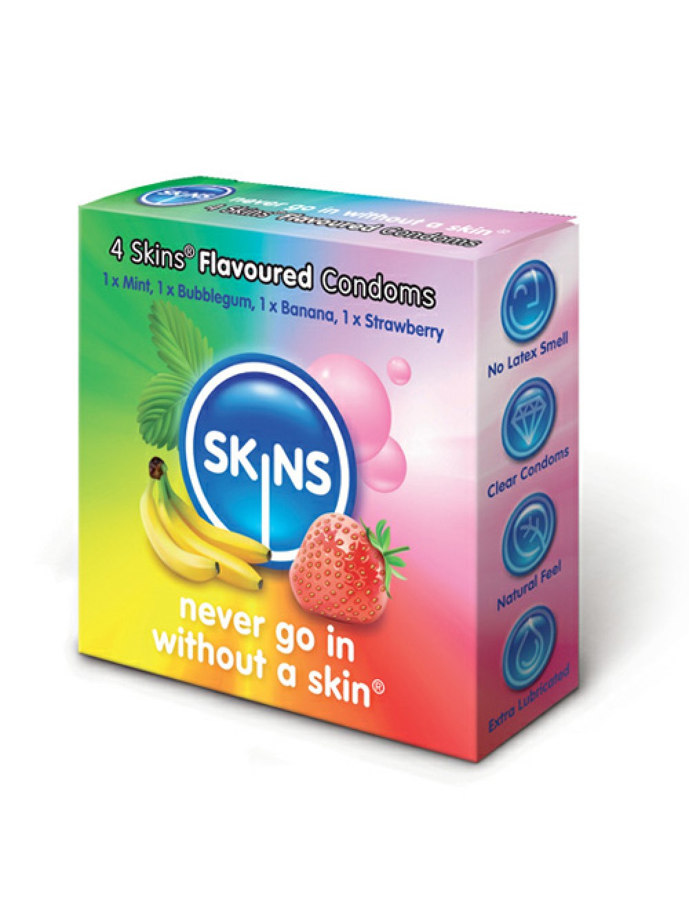 Skins Flavoured Condoms 4 Pack