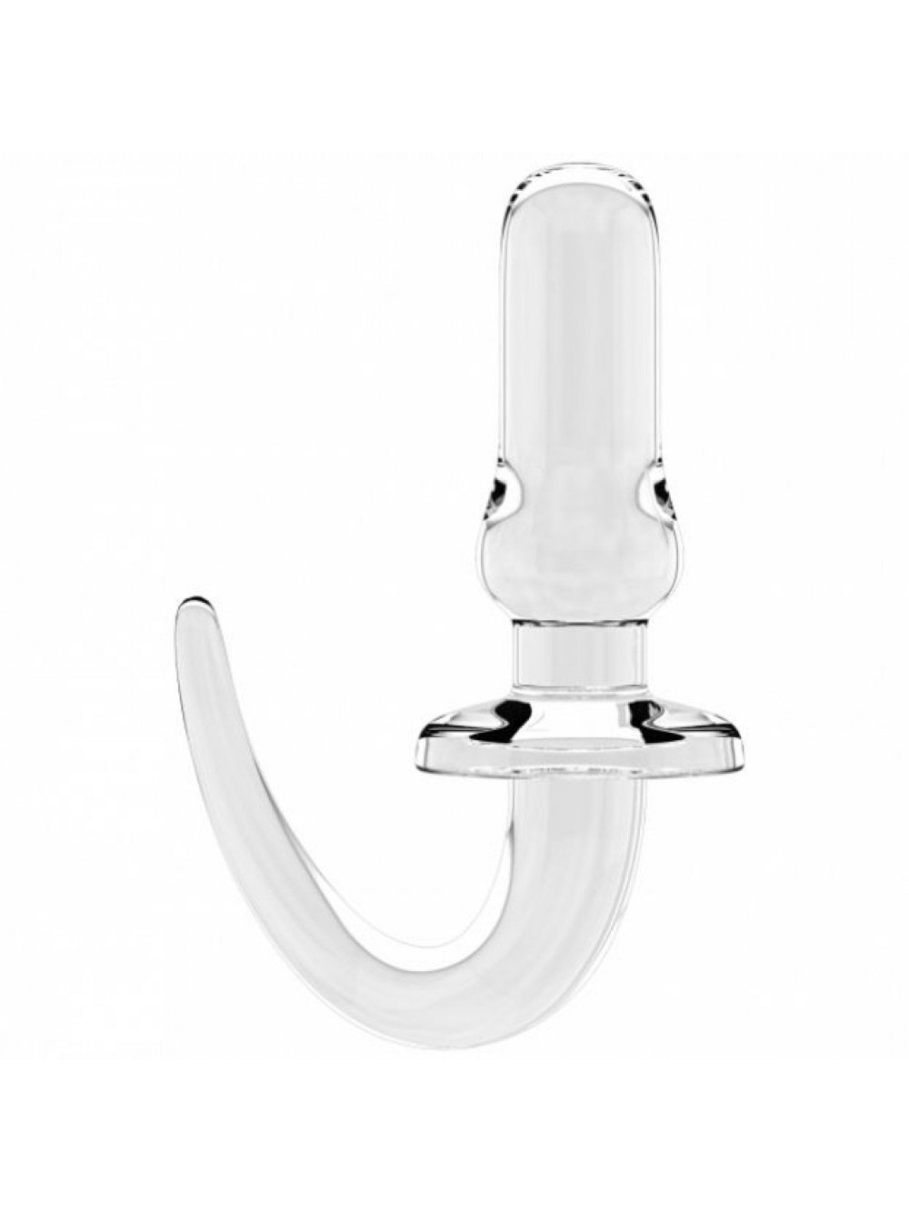 SONO BUTT PLUG  TRANSPARENT 7.5 CM  N 12