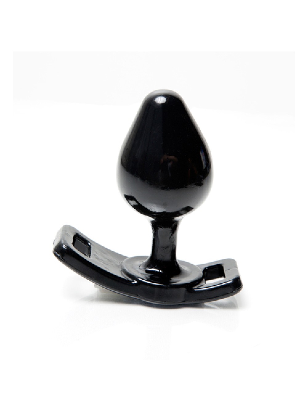 Strap On Master Butt Plug - Small - Black
