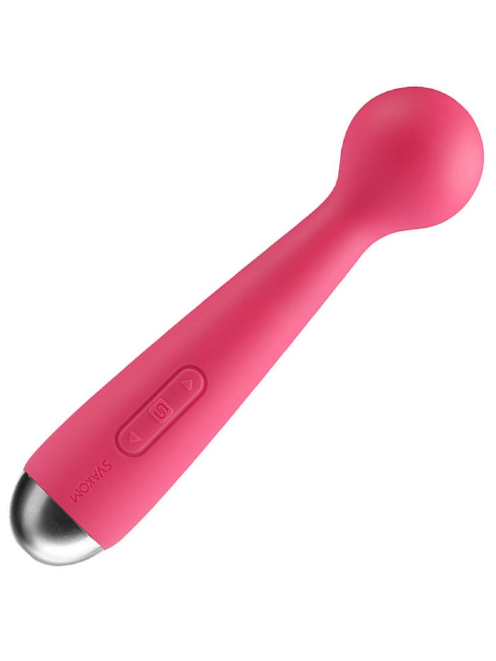 SVAKOM EMMA MINI WAND MASSAGER PLUM RED
