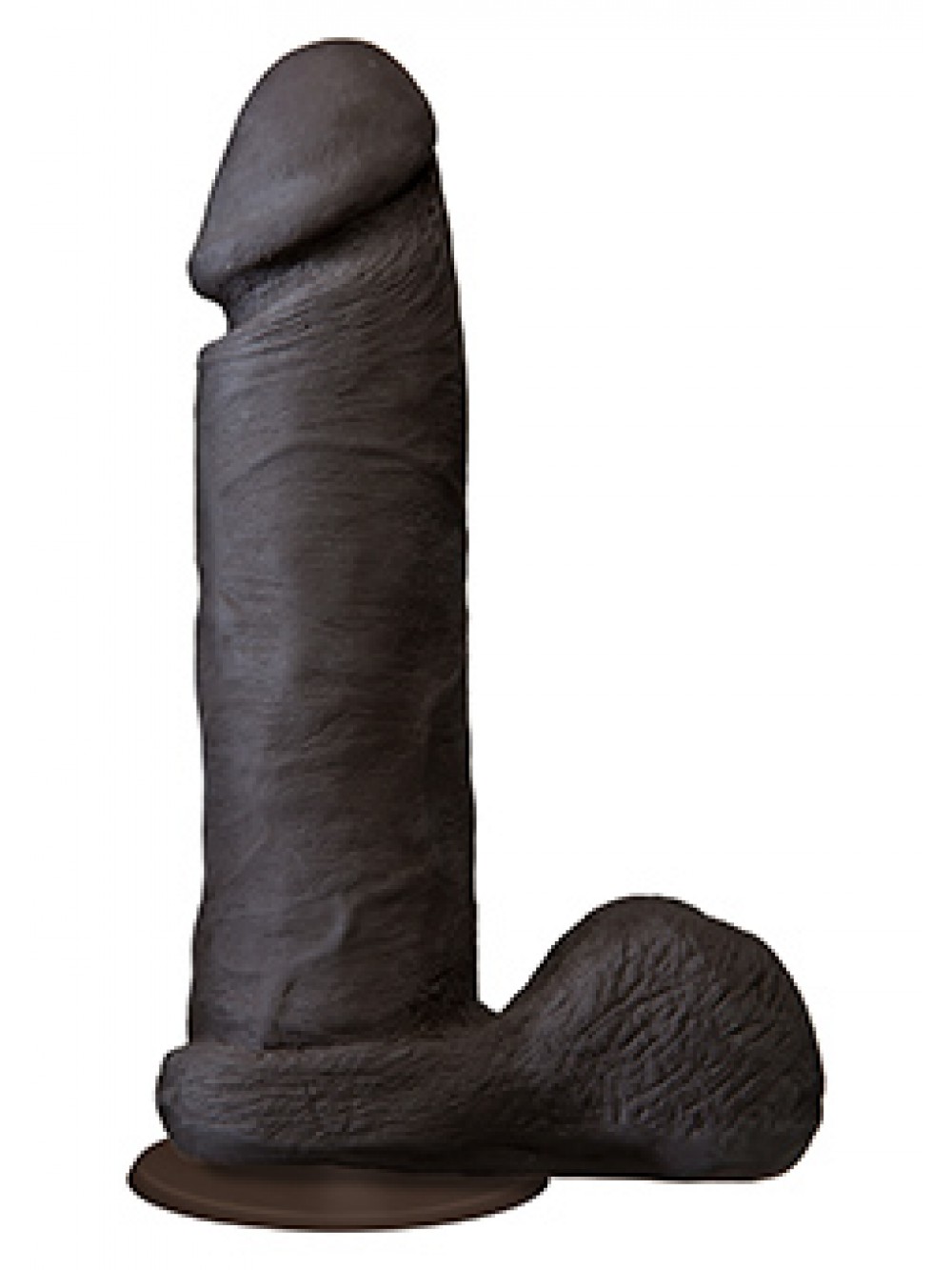 THE REALISTIC COCK UR3 8 INCH BROWN