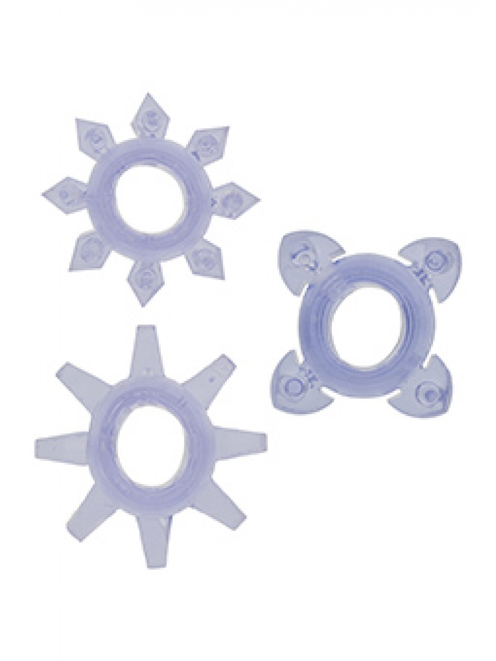 TICKLE C-RINGS PURPLE