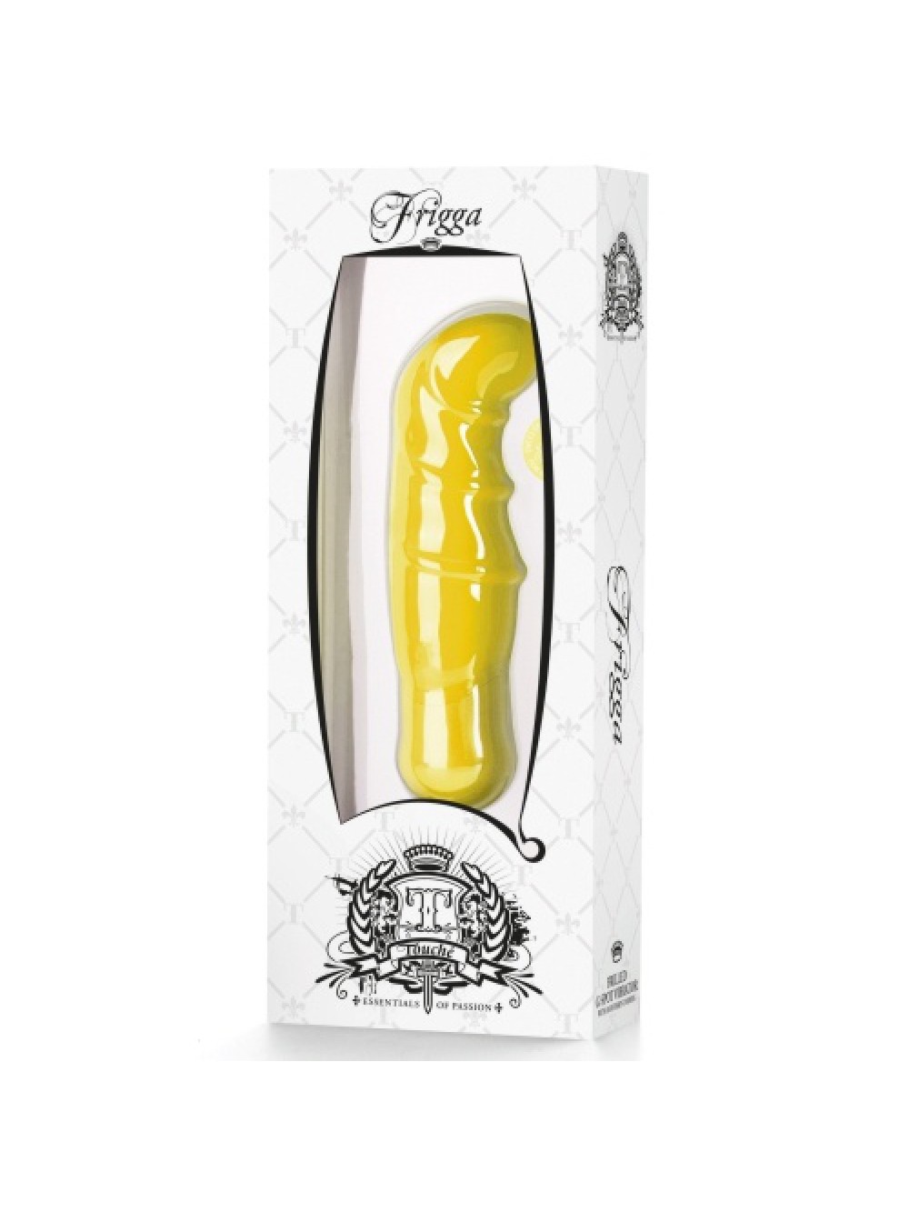 FRIGGA Yellow Vibrator - White Package