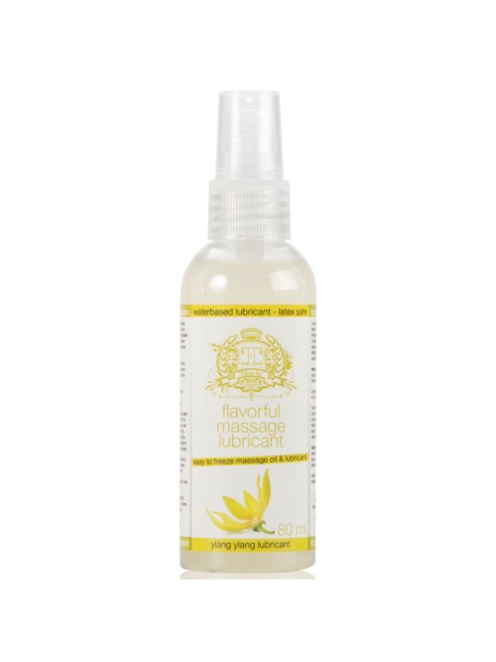 TOUCHE ICE YLANG YLANG LUBRICANT AND MASSAGE OIL 80ML