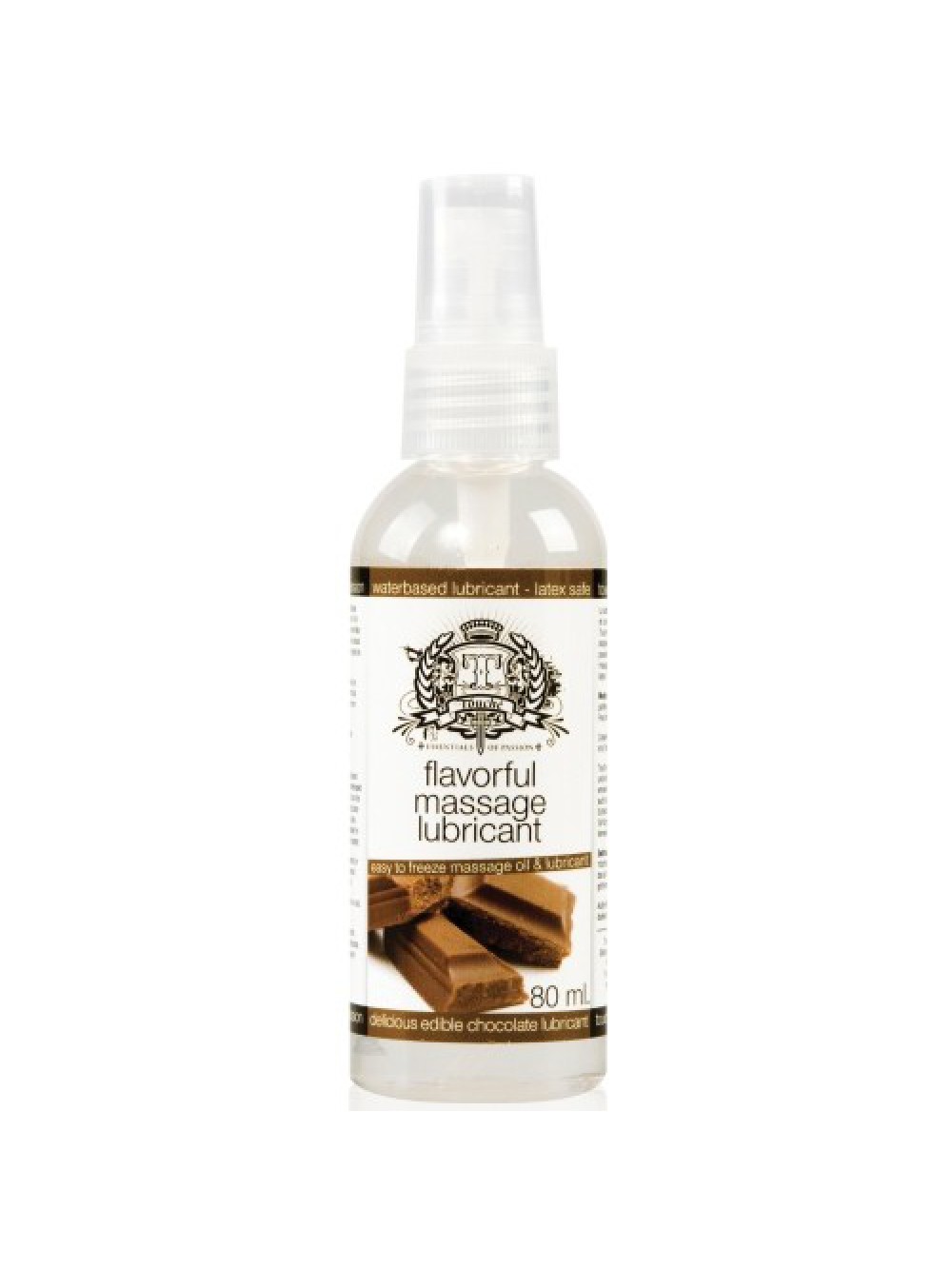 TOUCHE ICE CHOCOLATE LUBRICANT AND MASSAGE OIL 80ML