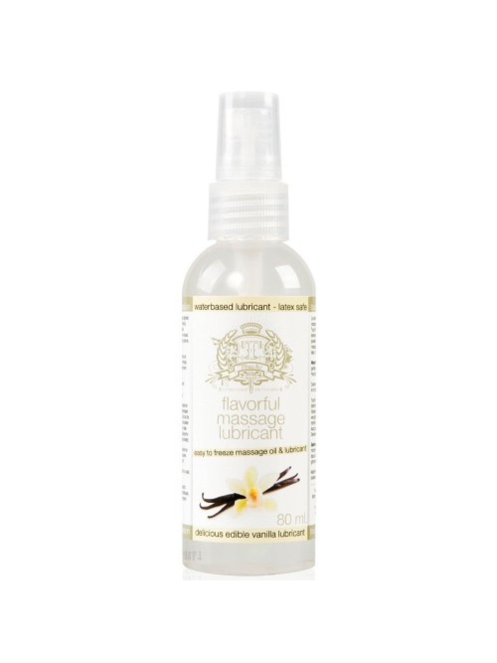 TOUCHE ICE VANILLA LUBRICANT AND MASSAGE OIL 80ML