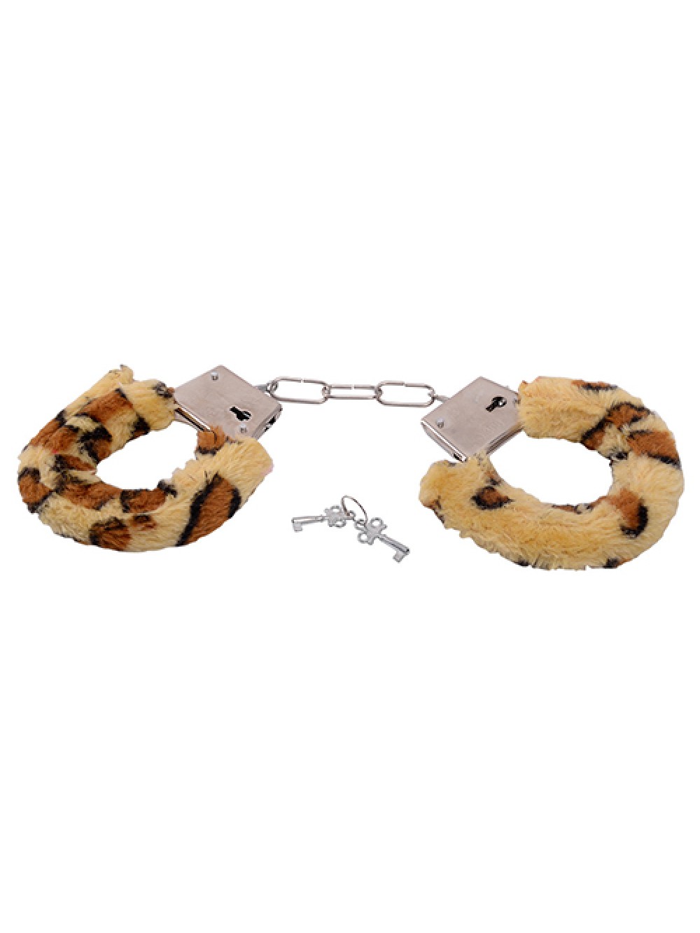 BESTSELLER FURRY HANDCUFFS LEOPARD PRINT