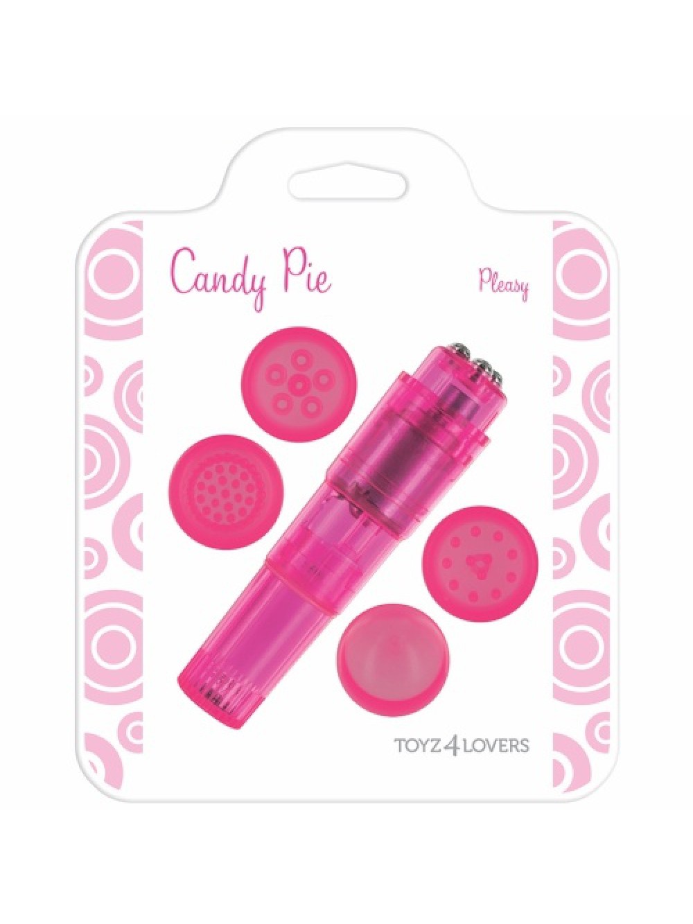 CANDY PIE PLEASY VIBRATOR PINK