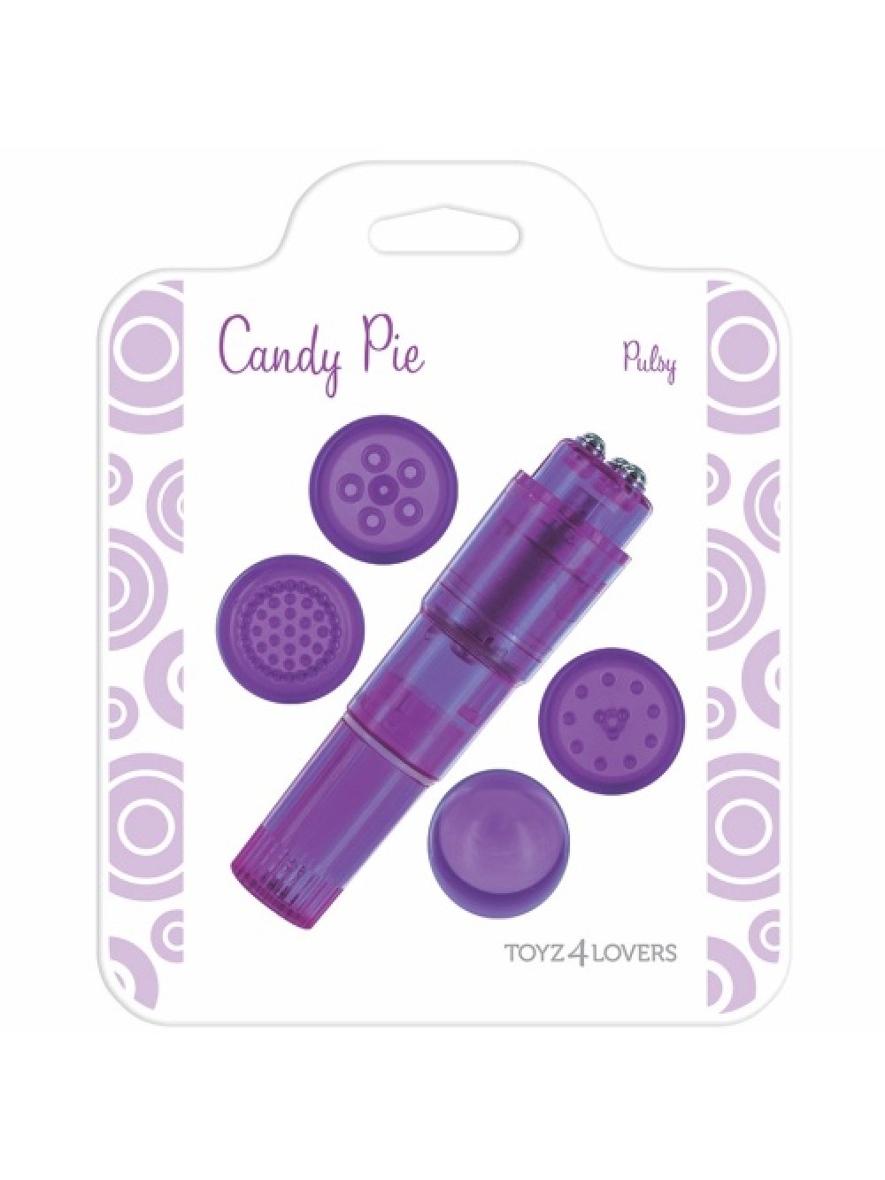 CANDY PIE PULSY VIBRATOR PURPLE