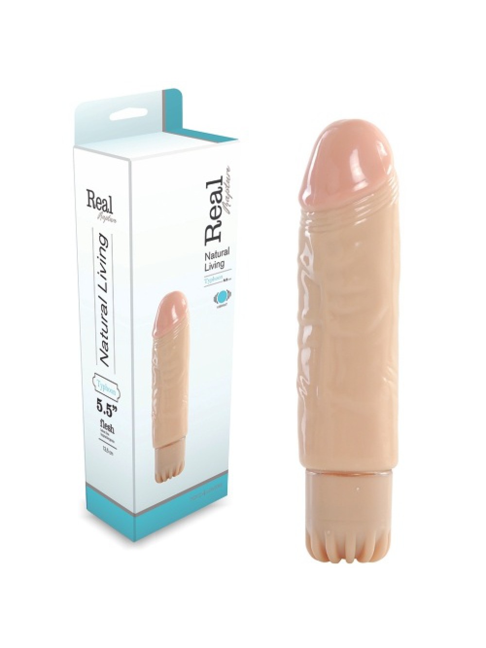 REAL RAPTURE TYPHOON REALISTIC VIBRATOR 5.5''