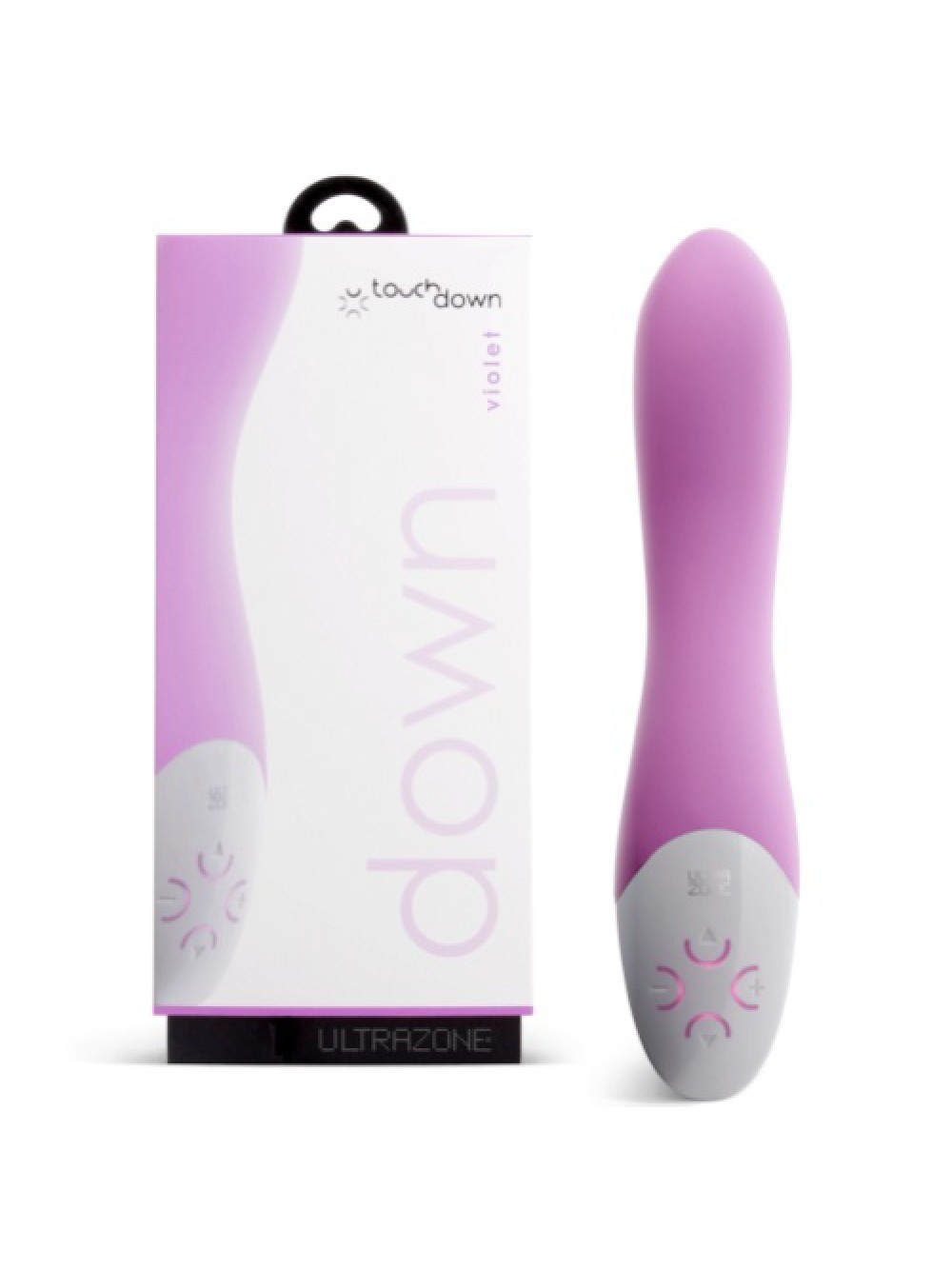 TOUCH DOWN VIOLET RECHARGEABLE VIBRATOR