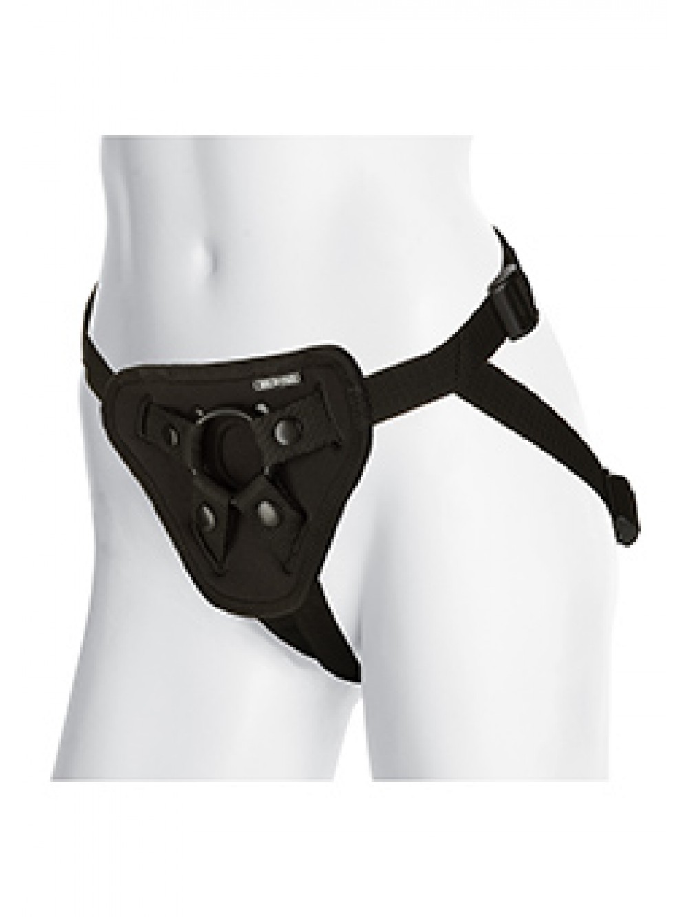 VAC U LOCK PE LUXE HARNESS BLACK