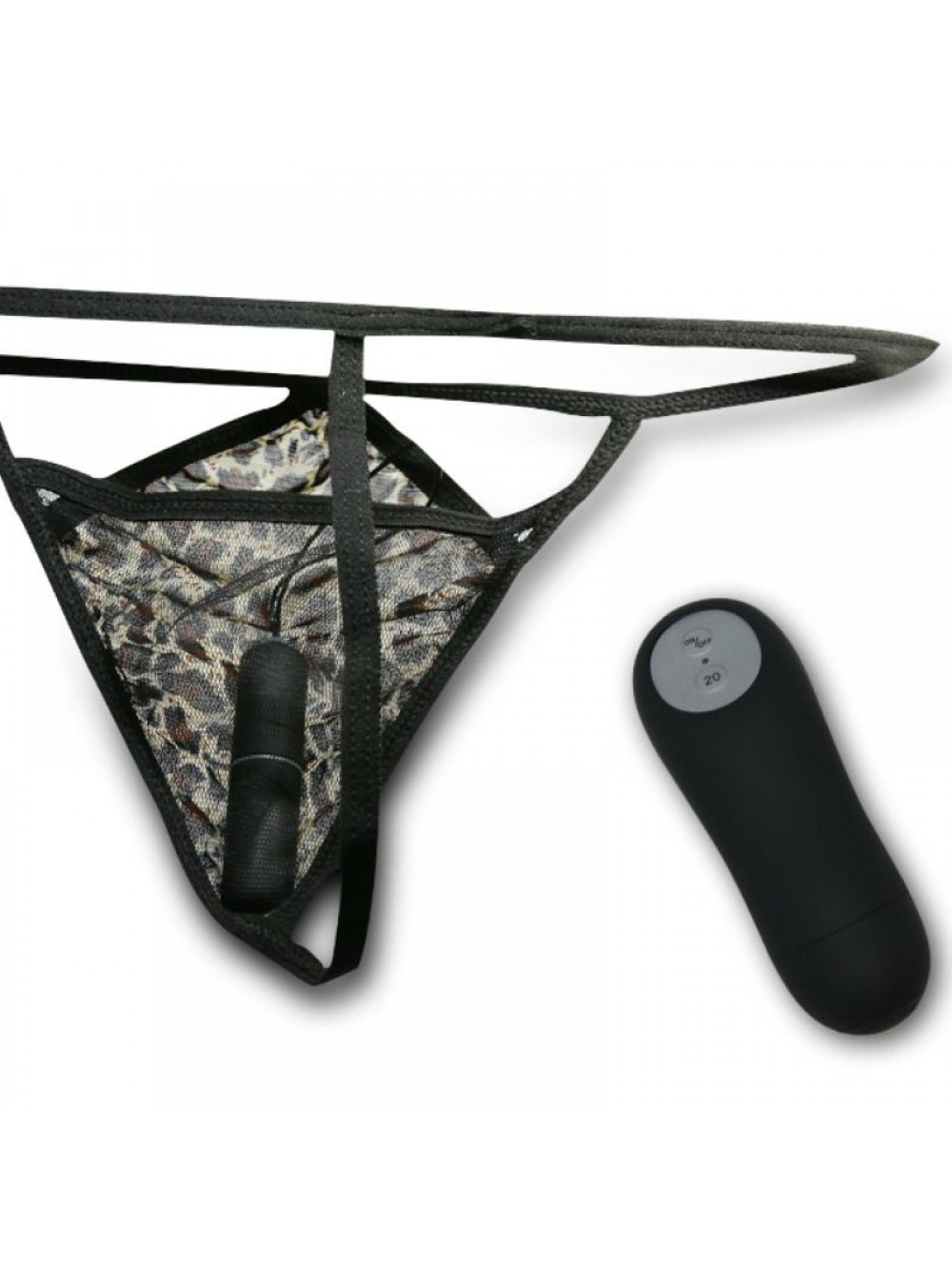 WILD BUTTERFLY VIBRATING THONG WITH REMOTE CONTROL 20 MODES