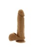 The Realistic Cock Mulatto 8 Inch Dildo