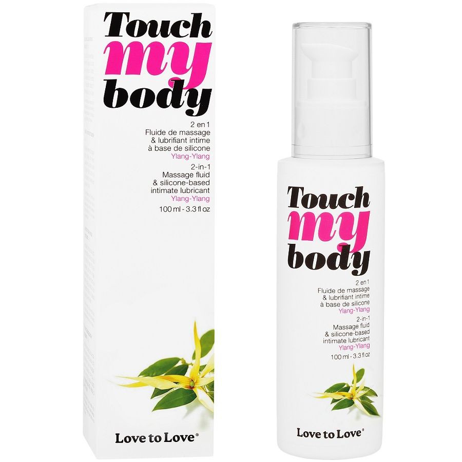 2 IN 1 SENSUAL MASSAGE OIL AND SILICONE BASED LUBRICANT YLANG-YLANG