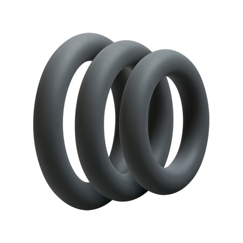 3 C-Ring Set - Thick - Slate 782421019297