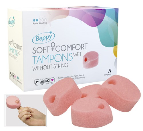 Beppy - Wet Tampons - 8 pcs 8714777000355