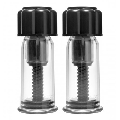 Black Maxxx Powerful Twist Nipple Suckers 848518013194